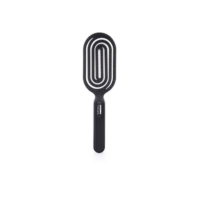 Bifull Bye Bye Frizz - Brosse Anti-Statique et Anti-Frisottis en Carbone - Conception Ergonomique et Poils Flexibles Bifull Bye Bye Frizz - Brosse Anti-Statique et Anti-Frisottis en Carbone - Conception Ergonomique et Poils Flexibles