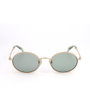 Tous STO392 Lunettes de soleil femme monture métallique ovalisée 52mm verres UV400 135mm