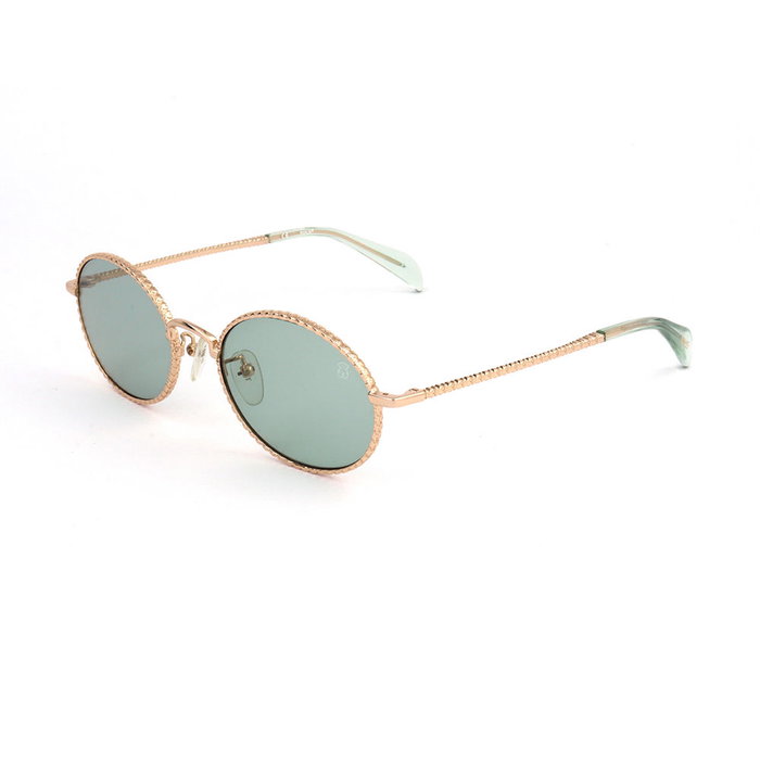 Tous STO392 Lunettes de soleil femme monture métallique ovalisée 52mm verres UV400 135mm