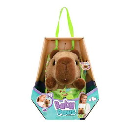 Imc Toys Peluche Baby Paws Capybara nouveau-né