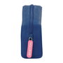 Trousse d'écolier Benetton Cool Blue marine 18.5 x 7.5 x 5.5 cm