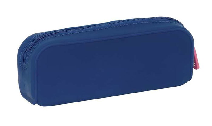 Safta Portatodo Cuadrado Benetton "Cool" - Porte-tout silicone carré 18.5 x 7.5 x 5.5 cm - Âge recommandé 3 ans