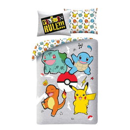Pokémon parure de lit Ver. 5 140 x 200 cm / 70 x 90 cm