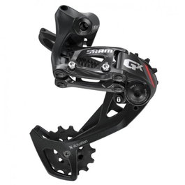 SRAM GX Dérailleur Arrière 2x11 Vitesses Cage Longue Rouge et Noir