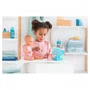 Corolle Trousse de toilette Bb36 pour poupon avec accessoires (lait, dentifrice, brosse à dents électrique factice, verre) - Pour enfants dès 2 ans