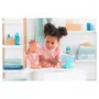Corolle Trousse de toilette Bb36 pour poupon avec accessoires (lait, dentifrice, brosse à dents électrique factice, verre) - Pour enfants dès 2 ans