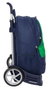 Safta Benetton Flag Moch 665+carro evolution, Sac à dos avec roulettes pour enfant, 32 x 44 x 16 cm