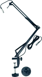 QUIKLOK Support de microphone de bureau avec bras articulé