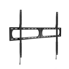 TooQ Support Mural Fixe pour TV VESA 300x200 à 1200x800 mm, Jusqu'à 140 Pouces, 125 kg, Acier Noir LP1401TF-B