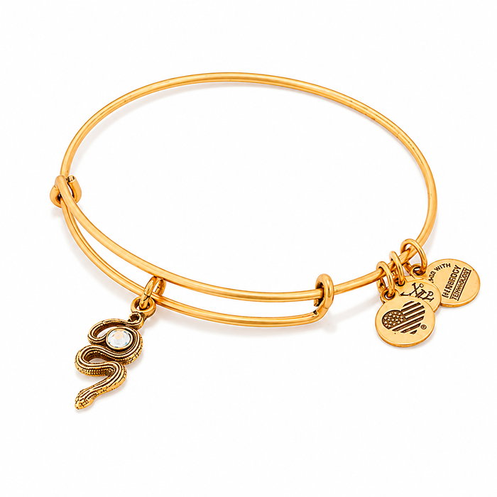ALEX AND ANI Bracelet serpent doré ajustable 20cm ALEX AND ANI Bracelet serpent doré ajustable 20cm