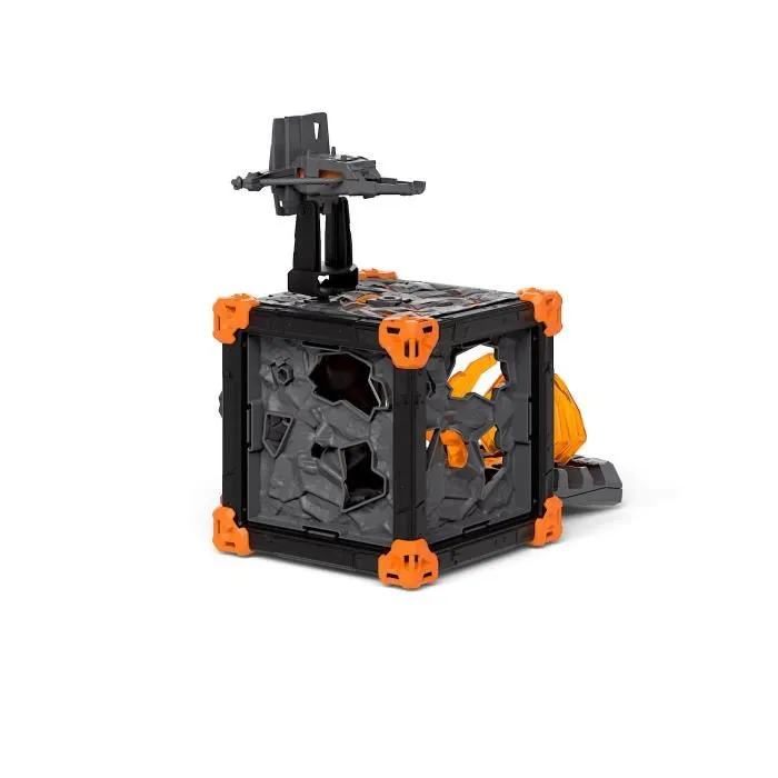 Schleich 42732 BattleCave - Ours de lave - Figurine Eldrador Creatures - Défenseur de la BattleCave avec arbalète et bras articulé Schleich 42732 BattleCave - Ours de lave - Figurine Eldrador Creatures - Défenseur de la BattleCave avec arbalète et bras articulé