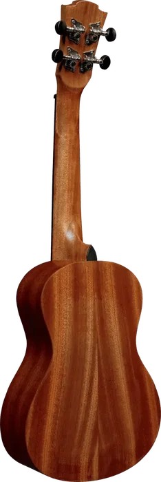 LAG Ukelele Tiki Uku Tenor en Sapelli avec Satiné - 432 mm - Étui Inclus