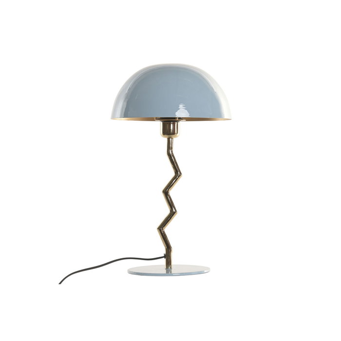Home ESPRIT Lampe de bureau Bleu Doré 50 W Home ESPRIT Lampe de bureau Bleu Doré 50 W