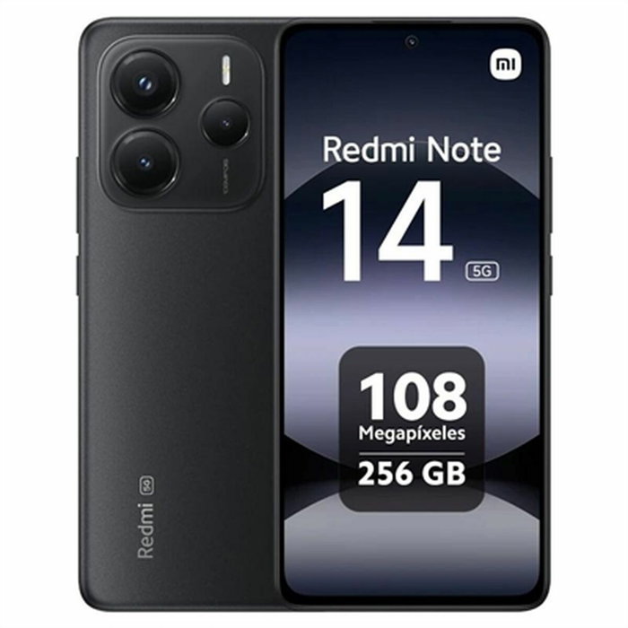 Smartphone Xiaomi Redmi Note 14 5G 6,67" Octa Core Mediatek Dimensity 7025 8 GB RAM 256 GB Noir