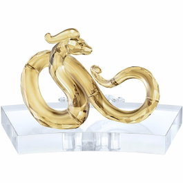 Swarovski Complément de décoration Chinese Zodiac Snake doré