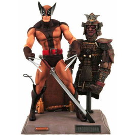 Diamond Select Toys Figure Brown Wolverine Marvel Select 18 cm