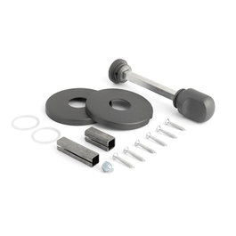 JANDEL Muletilla de desbloqueo zamak Ø50x5mm Antracita