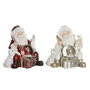 Décorations de Noël DKD Home Decor Résine (2 Unités) (14 x 12 x 14 cm)