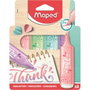 Maped Surligneur 740308 Vert 4 Pièces
