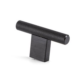 VIEFE Poignée en aluminium Graf Mini T noir brossé