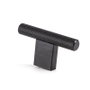 VIEFE Poignée en aluminium Graf Mini T noir brossé