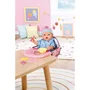 Baby Born - Chaise haute de table pour poupon jouet d'imitation rose - À partir de 3 ans - Fixation pour plateaux de 15 à 40 mm