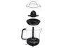 Argon Exprimidor Asa Redondo Noir 1L 40W 20x22x14 cm Métal et Plastique (Set de 6)