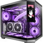 Mars Gaming MC3TCORELCD Boîtier ATX avec écran IPS 7,2 pouces