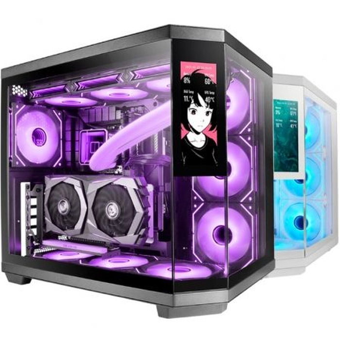 Mars Gaming MC3TCORELCD Boîtier ATX avec écran IPS 7,2 pouces