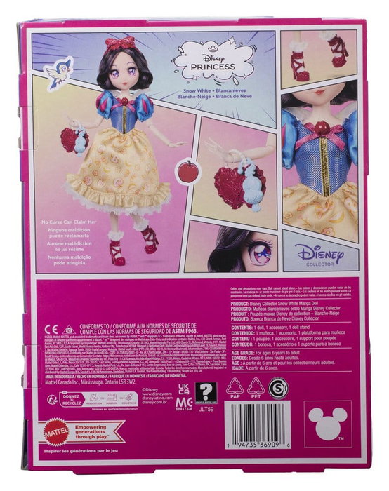 Mattel Disney Princess Manga Blanche-Neige 22 cm Mattel Disney Princess Manga Blanche-Neige 22 cm