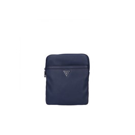 Guess Sac bandoulière Certosa en textile pour homme - Bleu, 22.5 x 23 x 6 cm, HMECRNP2258BLU
