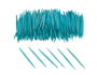 Innspiro Bâtonnets plats en bois bleu 65mm, 250 unités