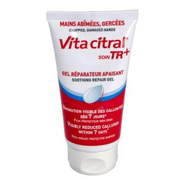 VITA CITRAL Gel Soin Mains Réparateur Hydratant Peaux Abîmées 75 ml