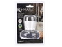 Kinvara Éponge avec Distributeur 9x10x9 cm Gris Plastique (Set de 12)