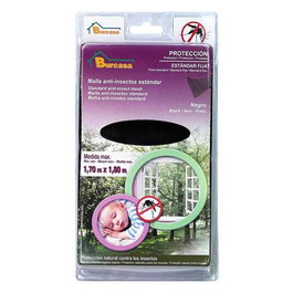 Burcasa Maille Anti-Insecte Standard Noire 1,3x1,5 m