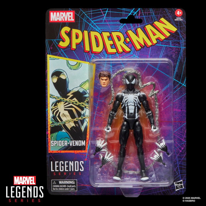 Hasbro Marvel Legends Retro Spider-Venom 15 cm Hasbro Marvel Legends Retro Spider-Venom 15 cm