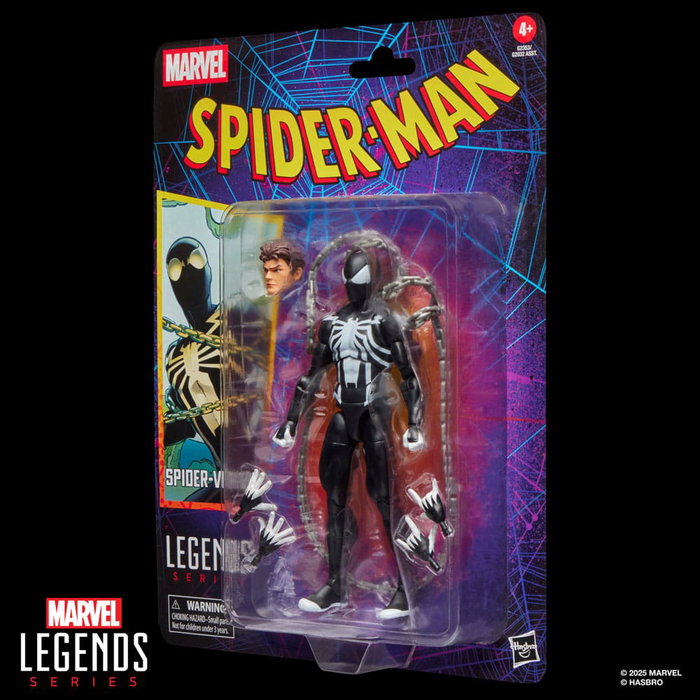 Hasbro Marvel Legends Retro Spider-Venom 15 cm Hasbro Marvel Legends Retro Spider-Venom 15 cm