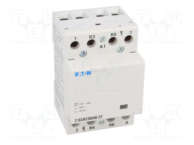 EATON ELECTRIC Z-SCH230/40-22 Contacteur 4 pôles 40A 230VAC 2NC+2NO EATON ELECTRIC Z-SCH230/40-22 Contacteur 4 pôles 40A 230VAC 2NC+2NO