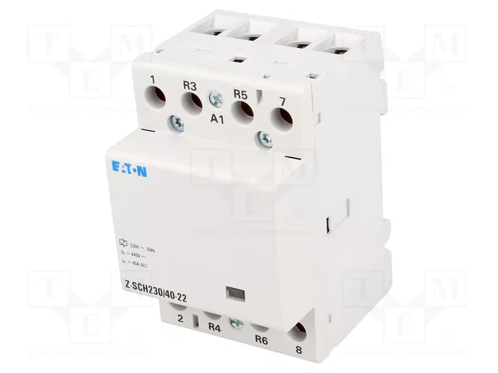 EATON ELECTRIC Z-SCH230/40-22 Contacteur 4 pôles 40A 230VAC 2NC+2NO EATON ELECTRIC Z-SCH230/40-22 Contacteur 4 pôles 40A 230VAC 2NC+2NO
