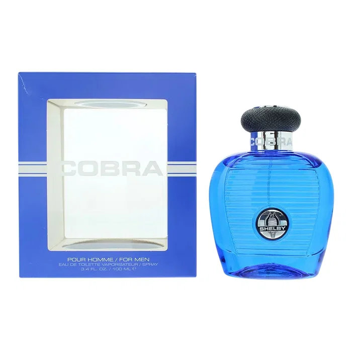 Carroll Shelby Blue Cobra Eau de Toilette pour Homme 100 ml Carroll Shelby Blue Cobra Eau de Toilette pour Homme 100 ml