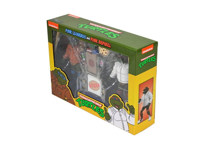 Tortues Ninja (Cartoon) figurine Punk Leo and Punk Raph 2 Pack 18 cm