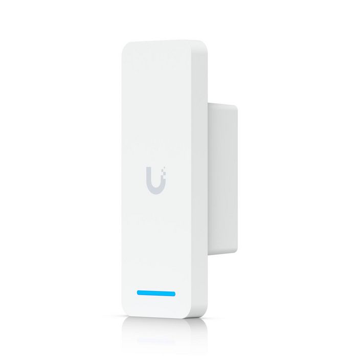 Ubiquiti UA-Hub - Support mural pour box, port RJ45 10/100 Mbps, PoE+, résistance IP55, en alliage d'aluminium et polycarbonate, blanc