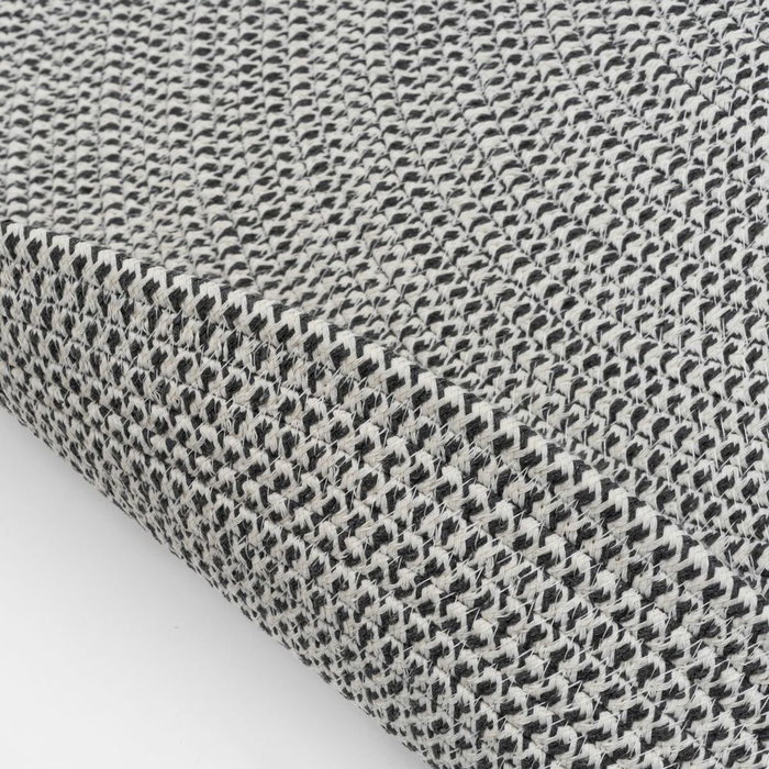 BigBuy Home Tapis Blanc Gris 90 x 90 x 0,2 cm