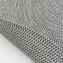 BigBuy Home Tapis Blanc Gris 90 x 90 x 0,2 cm