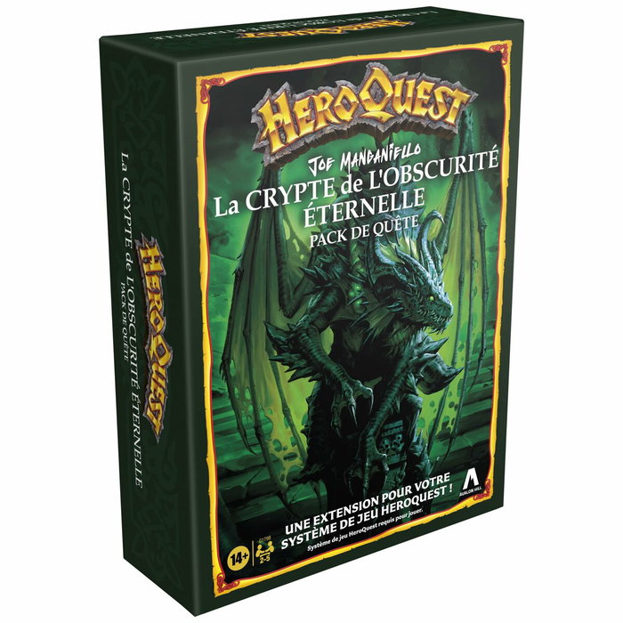 Hasbro Gaming HeroQuest Pack de quête La crypte de l'obscurité éternelle Hasbro Gaming HeroQuest Pack de quête La crypte de l'obscurité éternelle