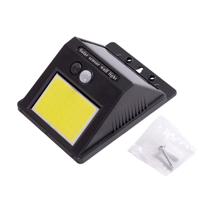 Applique LED 6000K Solaire IP65 avec Capteur PIR LUM-LUM150-PIR