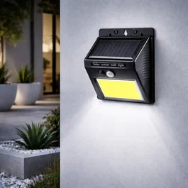 Applique LED Solaire 6000K IP65 Sensor 40.000H [LUM-LUM150-PIR]