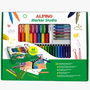 Ensemble de Marqueurs Alpino MARKER STUDIO Multicouleur 48 Pièces (4 Unités)