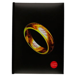 SD TOYS - Diario luz anillo único Le Seigneur des Anneaux - Journal lumineux - 15x25 cm