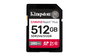 Kingston Carte SD Canvas React Plus 512 Go V60 Noir